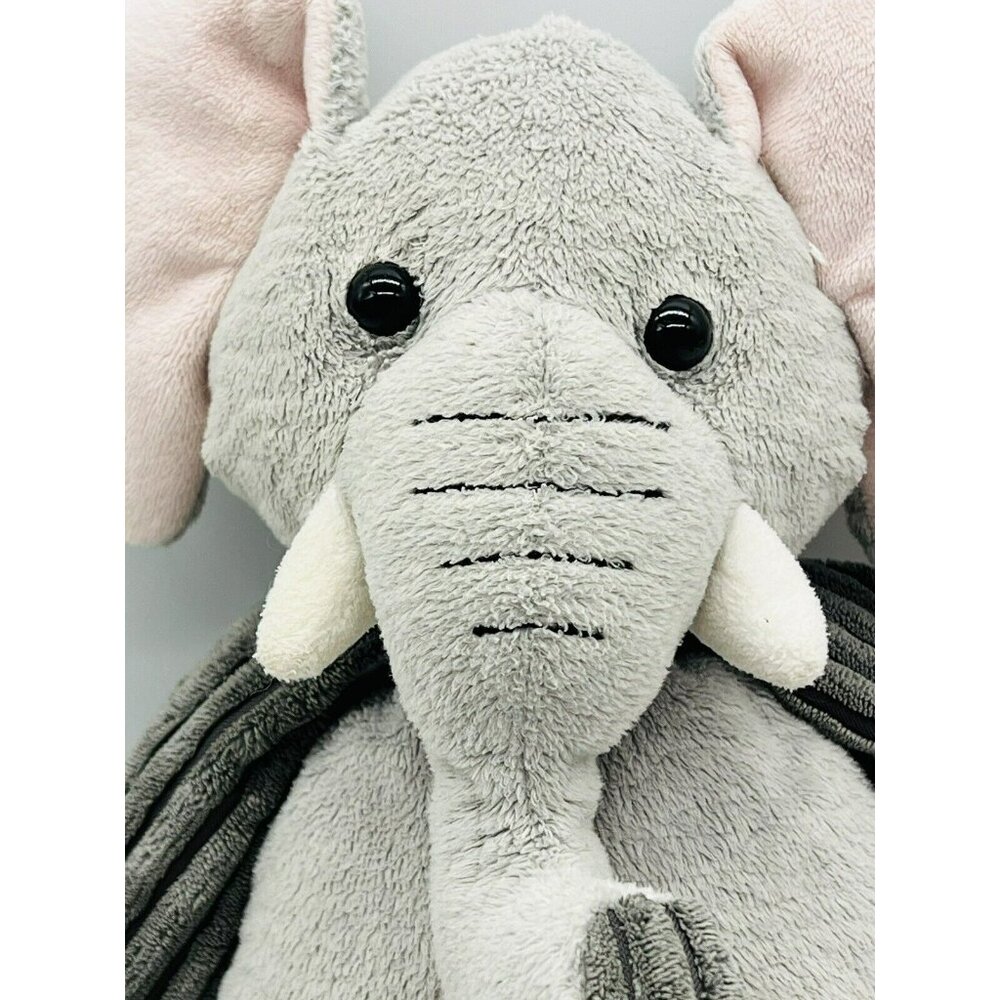 Scentsy Buddy Ollie Elephant Plush Gray Pomegranate Scent Retired Stuffed 15 in - Picture 3 of 12